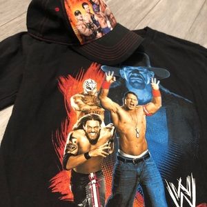 ❌❌❌SOLD❌❌❌❌❌WWE Shirt and Hat...Bunde of ❌❌❌SOLD ❌❌❌